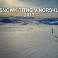 Norsko snowkiting dlouhe video (Stejnaci)