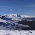 Un gran spot de snowkite en los Pirineos